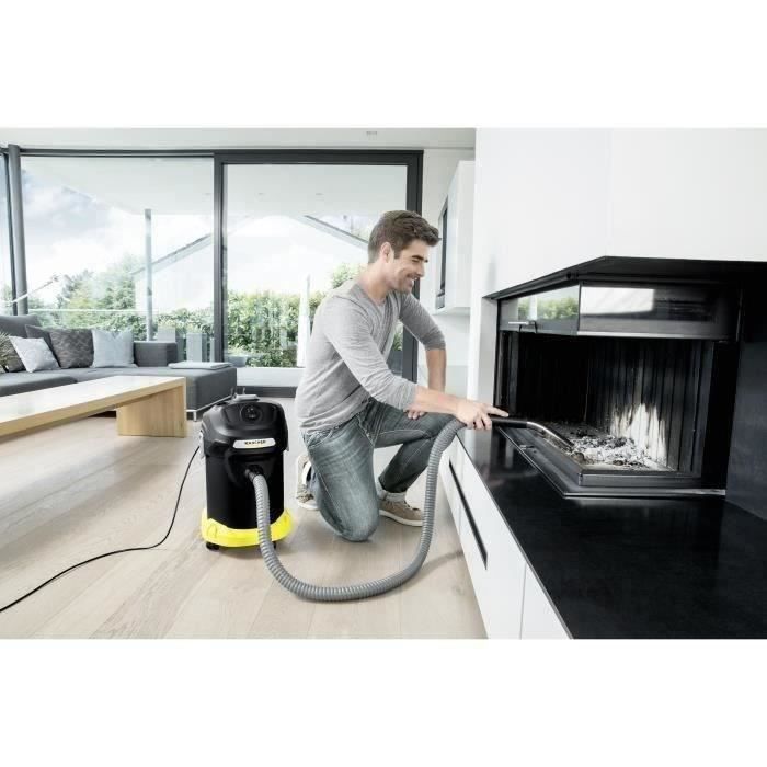 Karcher AD 4 Premium Ash and Push vacuum cleaner - Metal tank 17 L - 600W