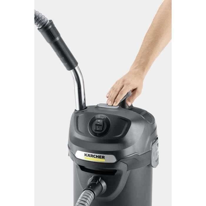 Karcher AD 4 Premium Ash and Push vacuum cleaner - Metal tank 17 L - 600W
