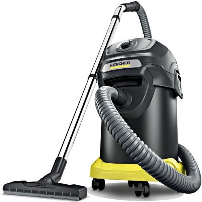 Karcher AD 4 Premium Ash and Push vacuum cleaner - Metal tank 17 L - 600W