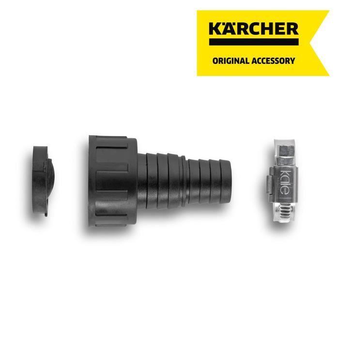 KÄRCHER Adapter 1 (25.4 mm) / 3/4 (19 mm) with non-return valve for G1 outlet