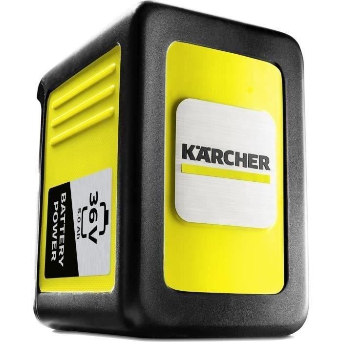 Power battery - KARCHER - 36V / 5 Ah - LCD screen - Lithium Ion