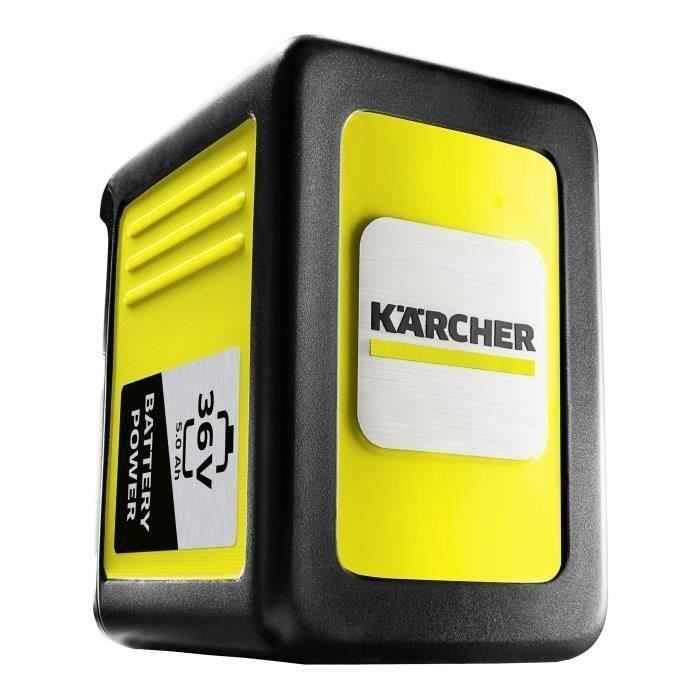 Power battery - KARCHER - 36V / 5 Ah - LCD screen - Lithium Ion