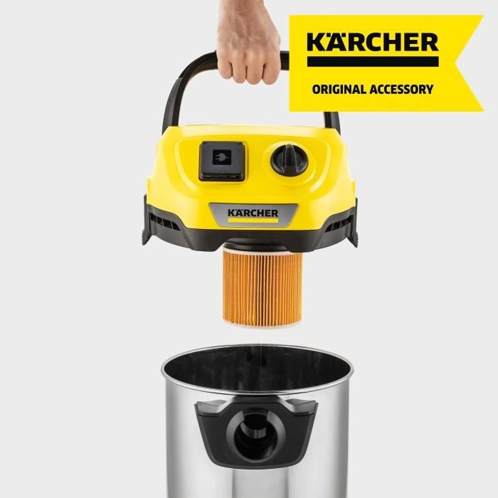 KARCHER WD2 / WD3 cartridge filter - For dry and wet suction