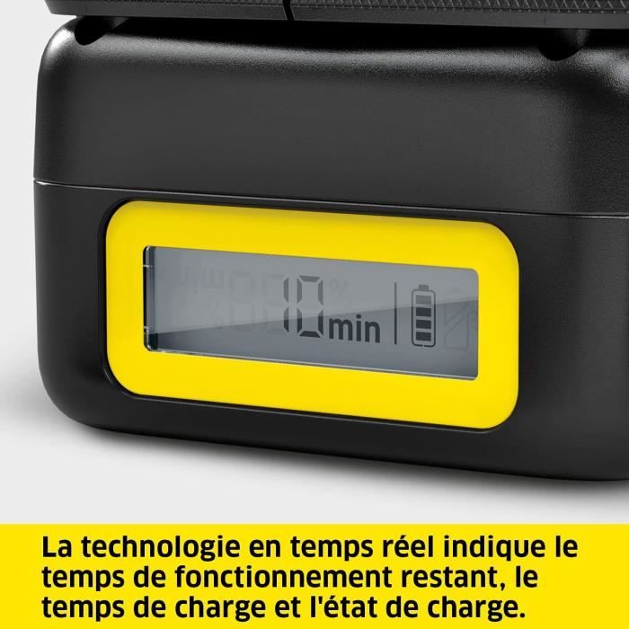KARCHER POWER 36V / 2.5 Ah battery with LCD display and fast charger