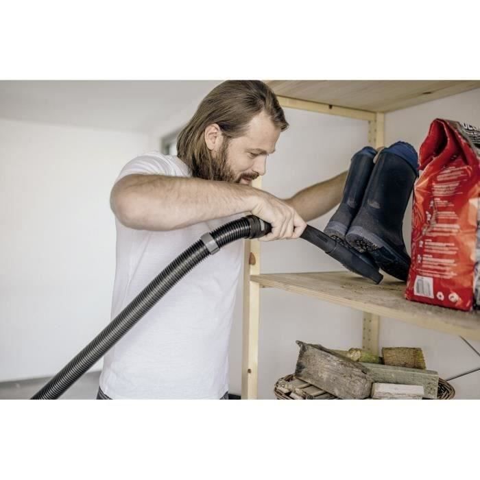 Water and dust vacuum cleaner Karcher WD 5 S V -30/5/22 - Stainless steel tank - 1100W (blower function)