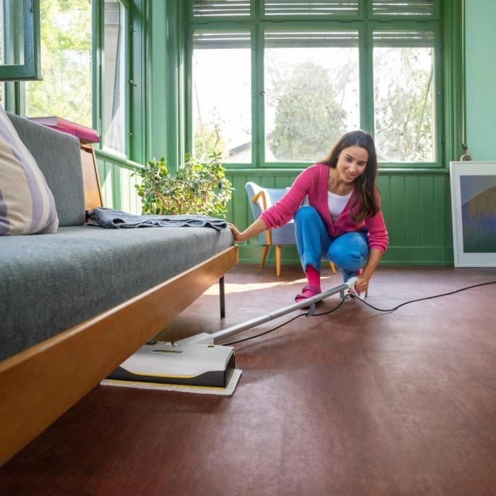 NEW KARCHER SC 1 Upright Easy Fix - Steam mop - 1300W - Rapid heating 30s - Eliminates up to 99.99% of viruses and bacteria