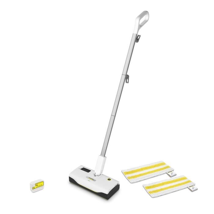 NEW KARCHER SC 1 Upright Easy Fix - Steam mop - 1300W - Rapid heating 30s - Eliminates up to 99.99% of viruses and bacteria