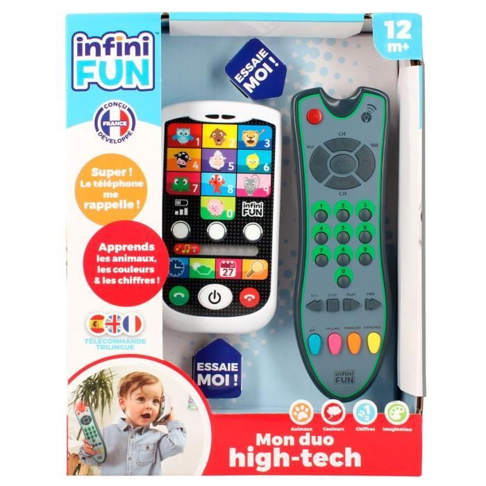 Phone and Remote Control - KD - My High-Tech Duo - Learning animals, numbers and colors