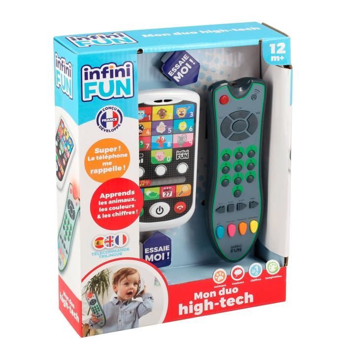 Phone and Remote Control - KD - My High-Tech Duo - Learning animals, numbers and colors