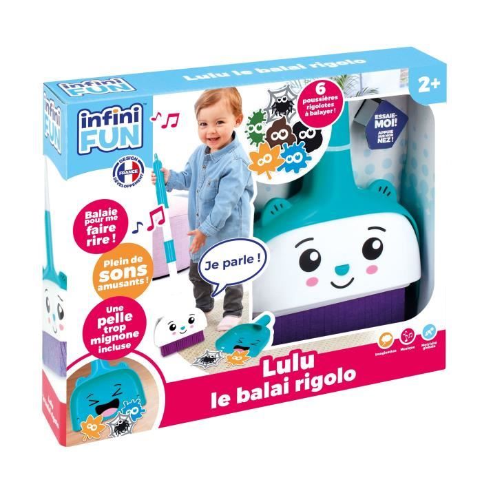 Toy Broom - KD - Lulu the Funny Broom - Talks like magic while sweeping