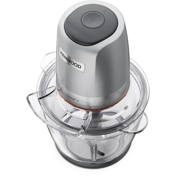 KENWOOD CHP62.400S Easy Chop+ Mini Chopper - 4 stainless steel blades - 600 ML - 2 speeds