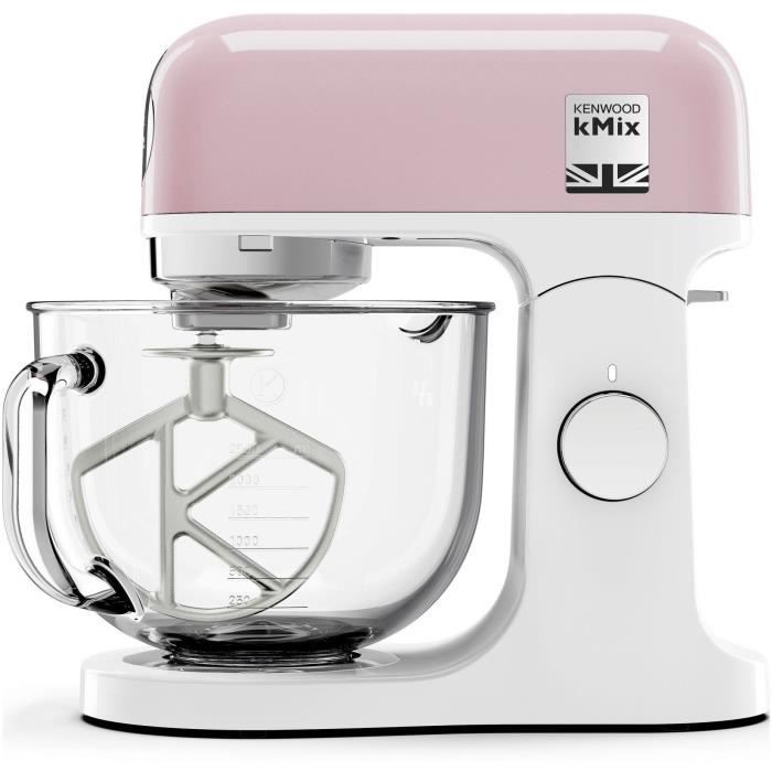 KENWOOD KMX754PP multifunction pastry robot - - 1000W professional motor - 2 accessory outlets - 5L glass bowl with