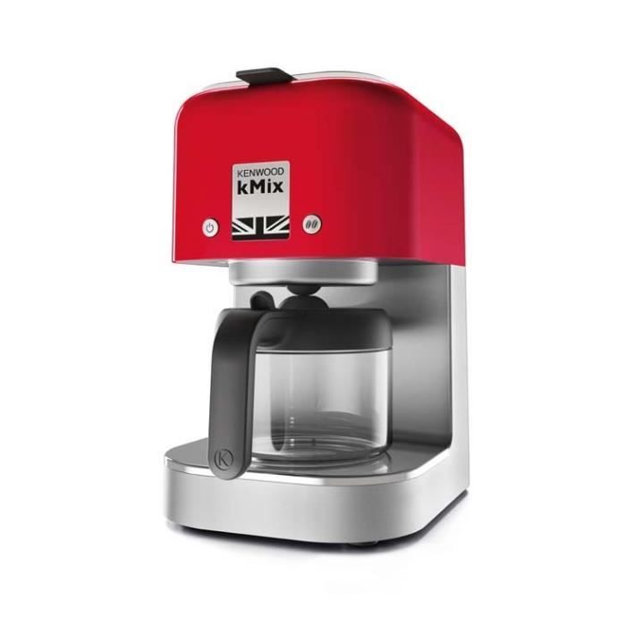 Kenwood Cox750RD CAFETIERE Filter KMIX - 1200 W - Red