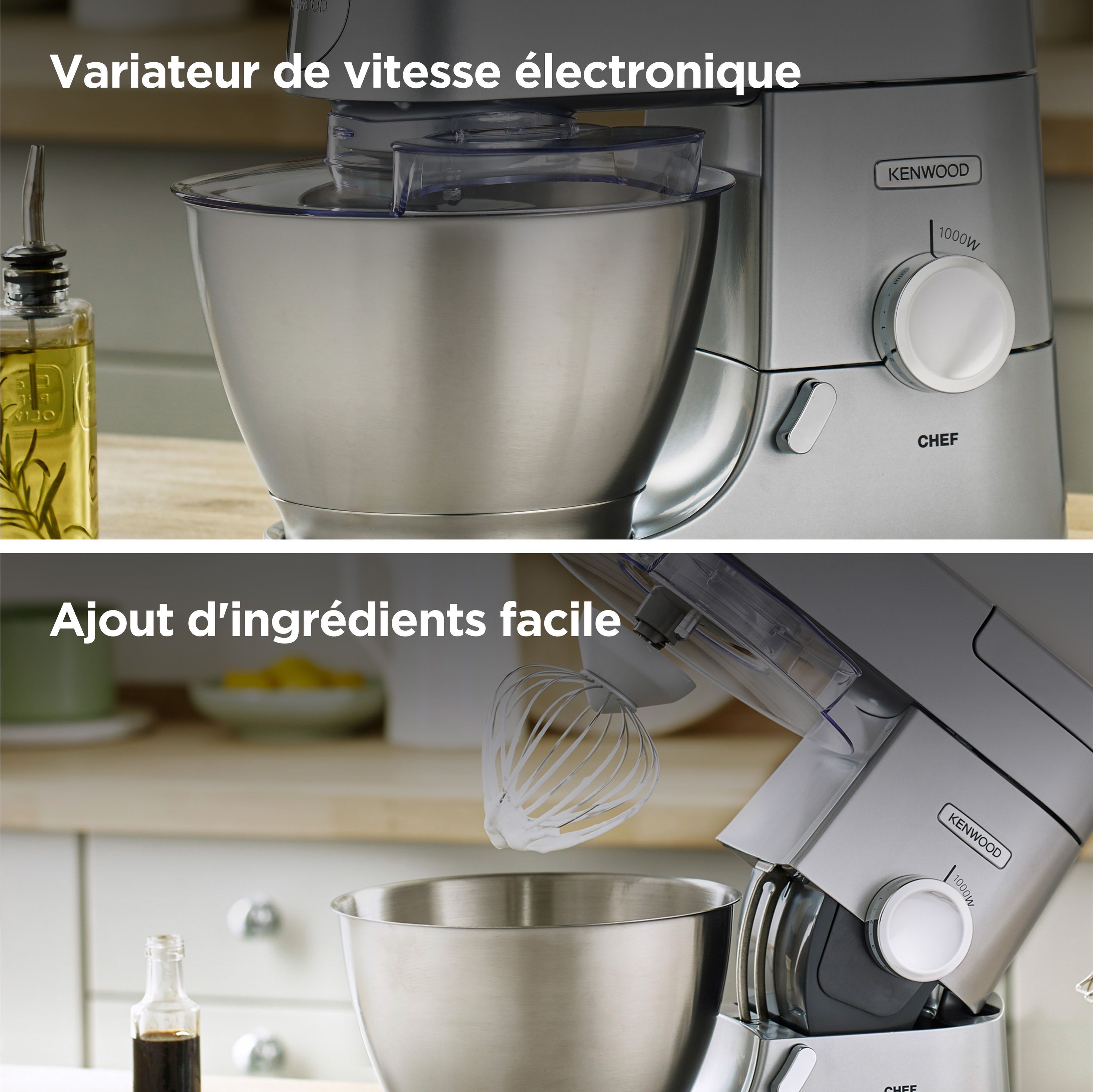 KENWOOD KVC3100S Chef Pastry Chef - Inox
