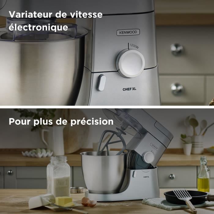 Chef XL 6.7L Blender Pastry Chef + Metal Metal - Kenwood KVL4170S - Silver Color