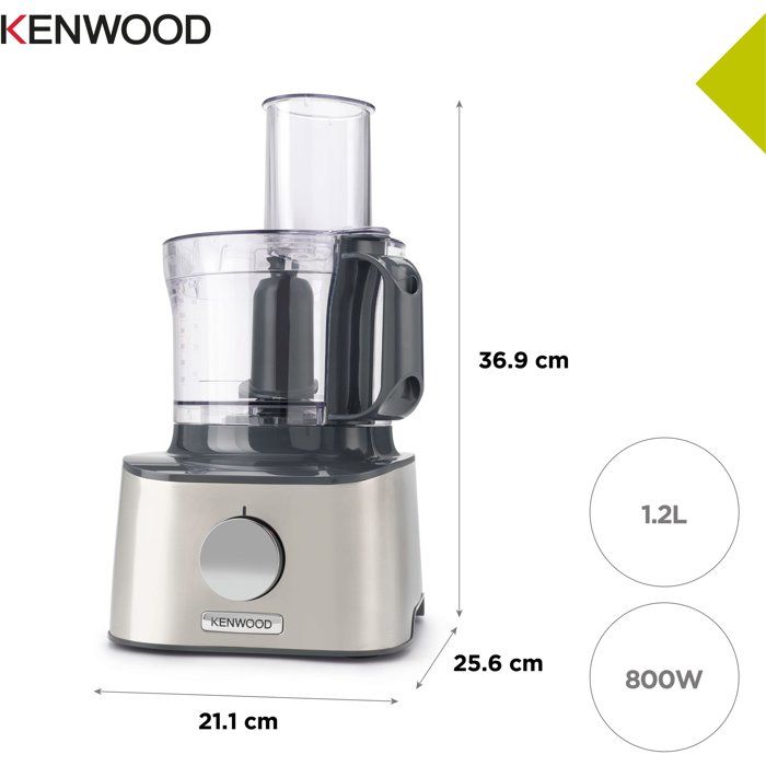 Kenwood Multipro Compact FDM301SS multifunction robot - Stainless steel