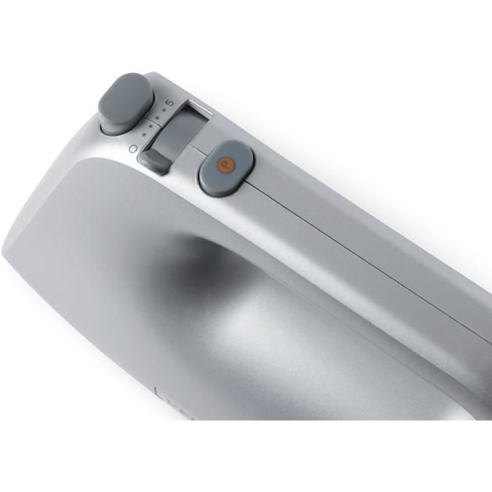 KENWOOD HMP30.A0SI Hand mixer 450W 5 speeds + Turbo - whisk - kneader - silver plastic body