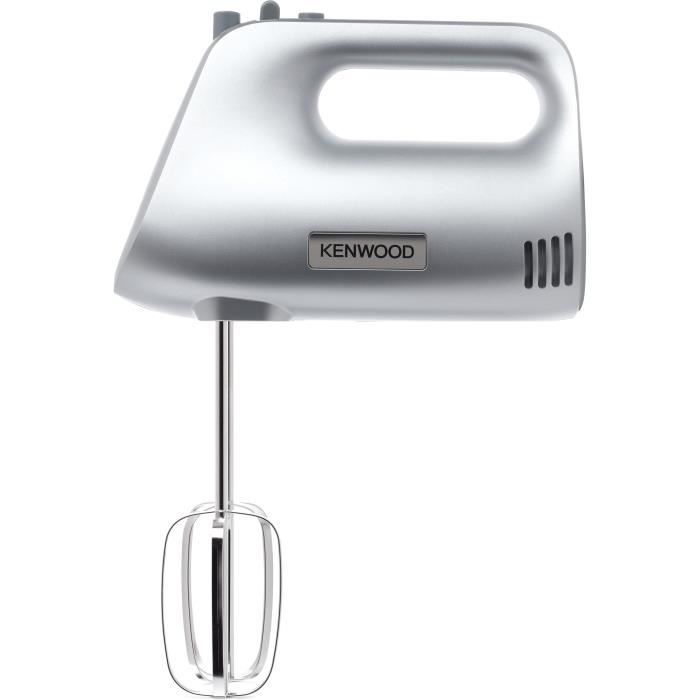 KENWOOD HMP30.A0SI Hand mixer 450W 5 speeds + Turbo - whisk - kneader - silver plastic body