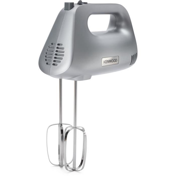 KENWOOD HMP30.A0SI Hand mixer 450W 5 speeds + Turbo - whisk - kneader - silver plastic body