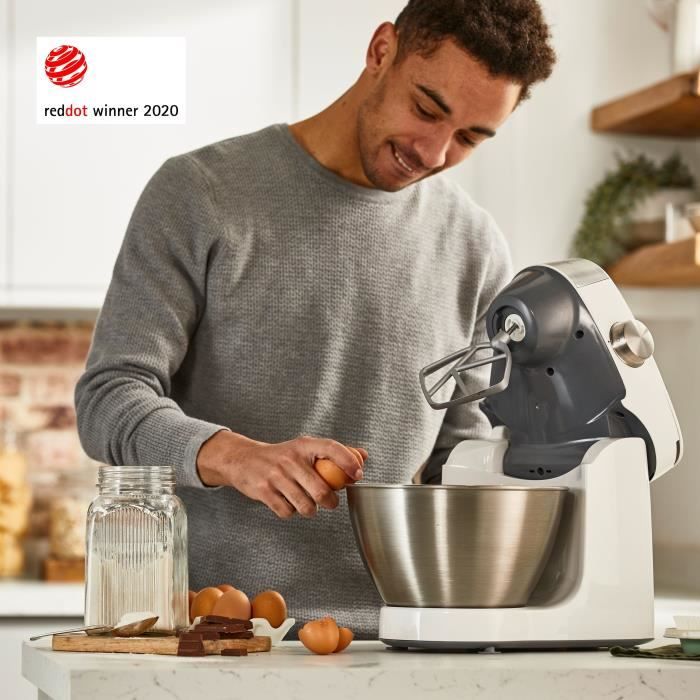 Multifunction pastry robot - KENWOOD - Prospero KHC291A.H0WH - Stainless steel bowl