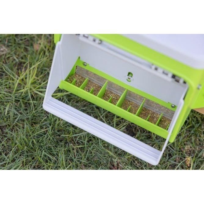 Automatic feeder - KERBL - SmartCoop - Protective flap - 7.5 kg - Green