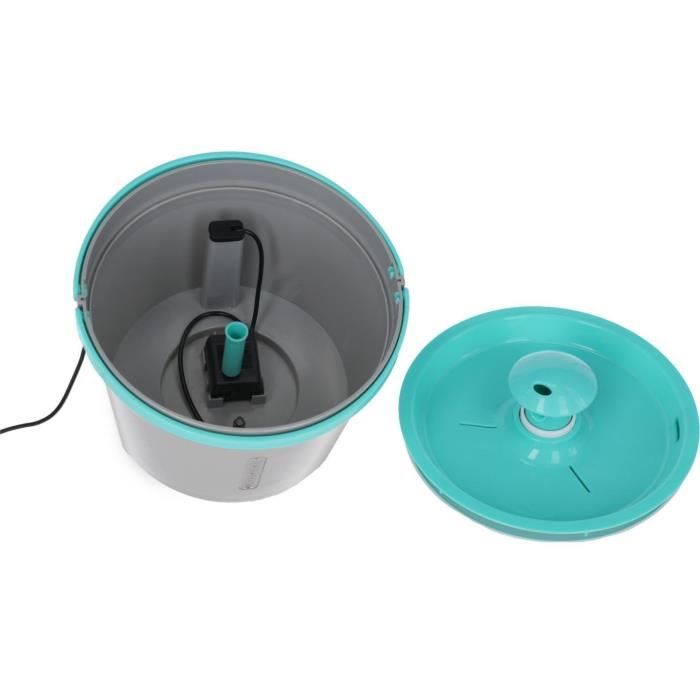 KERBL - Water fountain - for fountain 80557 - 1.6 l - Grey/blue