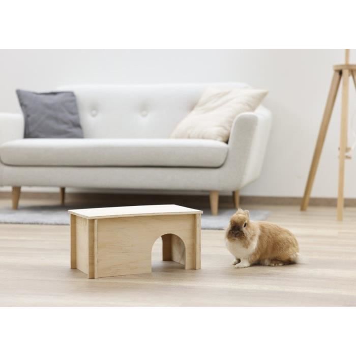 Rodent Shelter - Kerbl - Beige - Removable Roof - Easy Assembly - For Hamsters