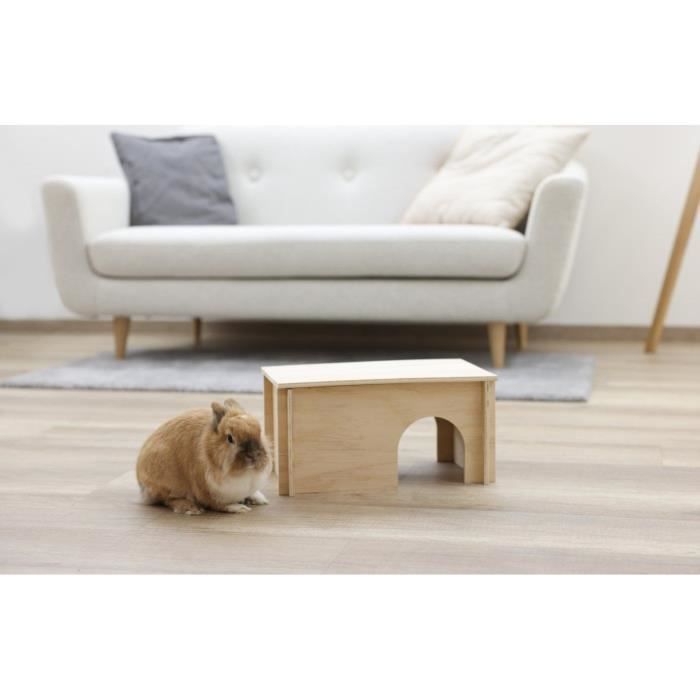 Rodent Shelter - Kerbl - Beige - Removable Roof - Easy Assembly - For Hamsters