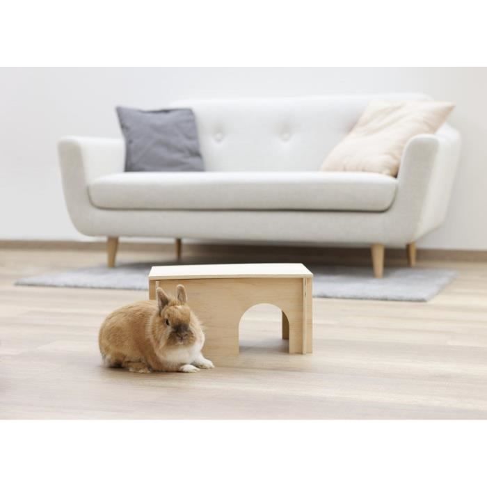 Rodent Shelter - Kerbl - Beige - Removable Roof - Easy Assembly - For Hamsters