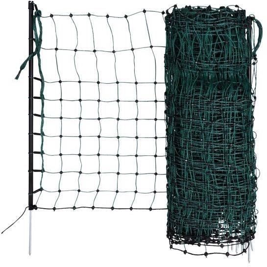 RabbitNet - KERBL - 25 m - 65 cm - Double tip - Green