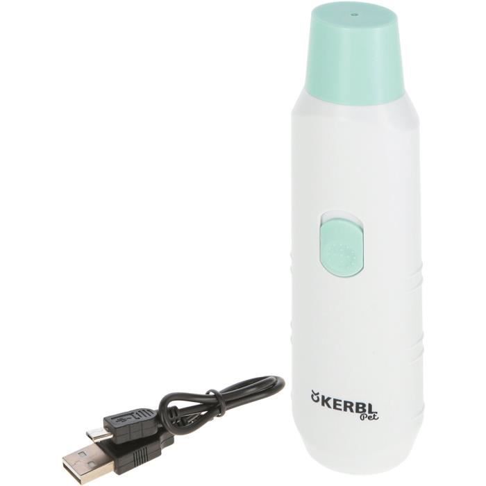 KERBL nail grinder - 15.5 x 3.5 x 2.5 cm - White - For dogs, cats and small animals