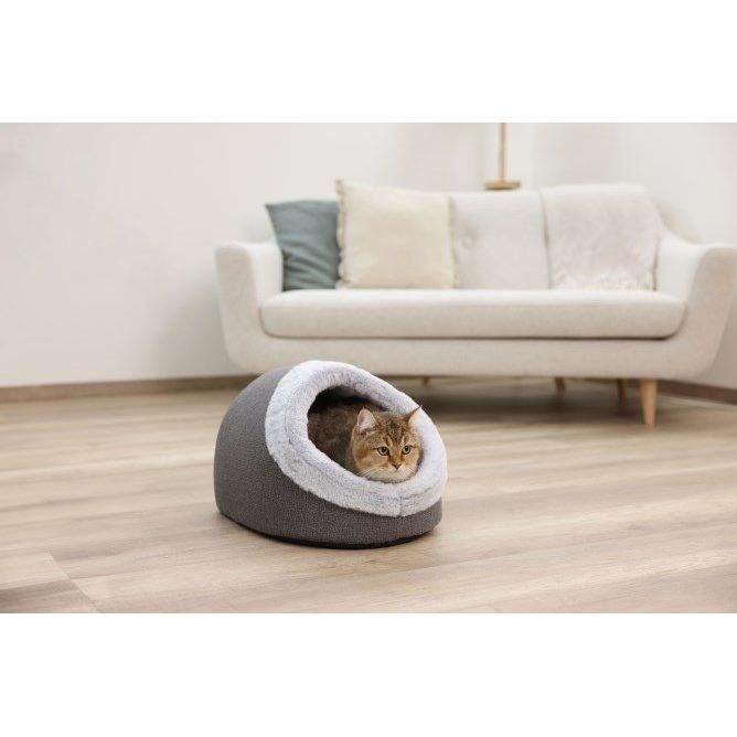 Igloo for cats - KERBL - JANA - 35 x 41 x 30 cm - Gray