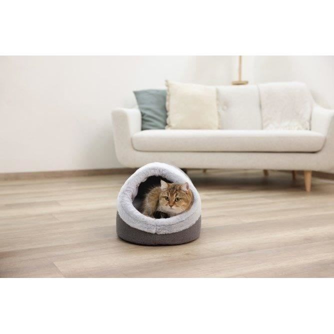 Igloo for cats - KERBL - JANA - 41 x 50 x 34 cm - Gray
