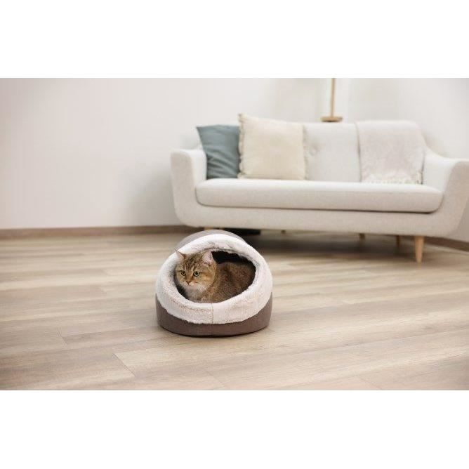 Igloo for cats - KERBL - JANA - 43 x 54 x 35 cm - Brown