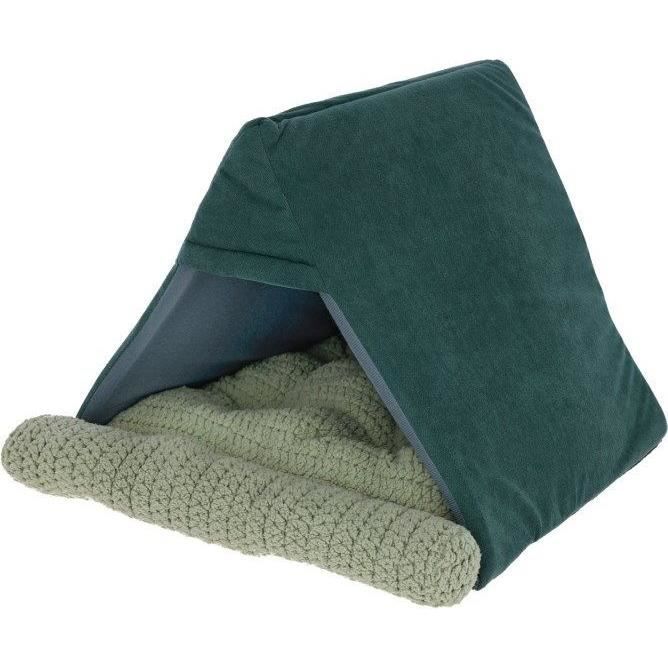 Cat bed - KERBL - ANNE - 45 x 40 x 34 cm - Green