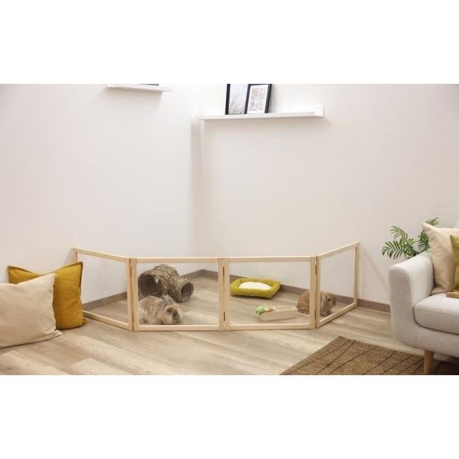 Partition for indoor enclosure - KERBL - Small animals - Plexiglas