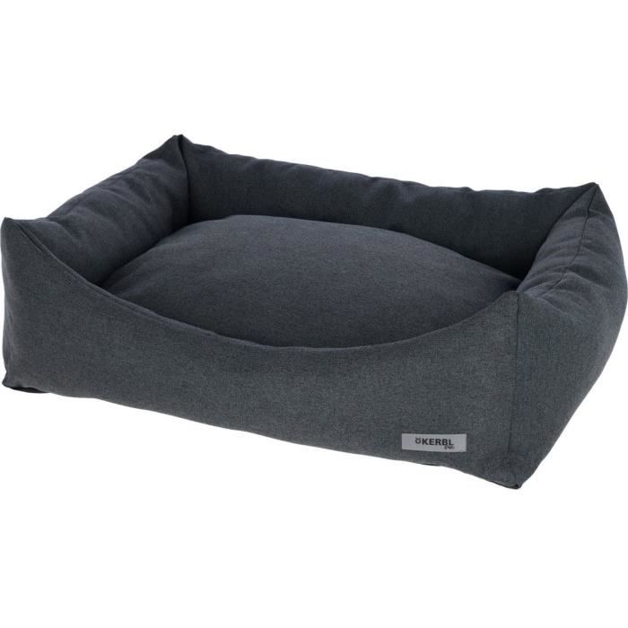 KERBL - Memory foam basket - Platin Ortho - Grey - 80 x 60 x 25 cm