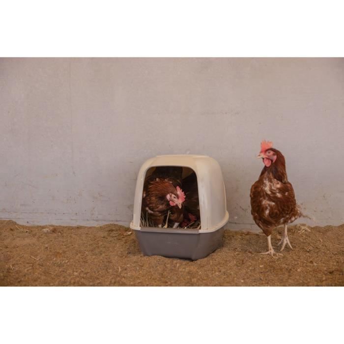 Laying box for chickens - KERBL - 52 x 39 x 39 cm