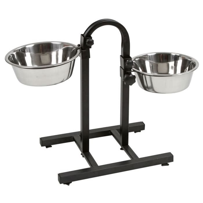 KERBL Bar feeding with bowls for dogs - 2x2800ml