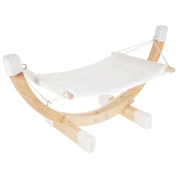 White Siesta Hammock For Cat