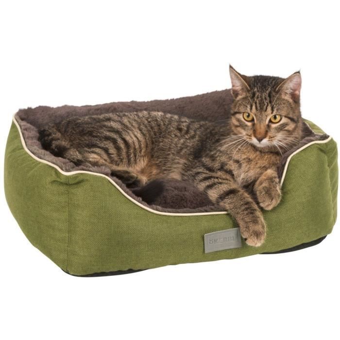 KERBL - Basket / Cushion - Samuel - Grey/Dark Grey - 50 x 40 x 15cm