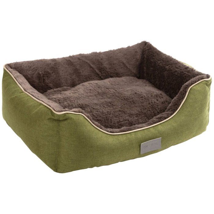 KERBL - Basket / Cushion - Samuel - Grey/Dark Grey - 60 x 50 x 17cm
