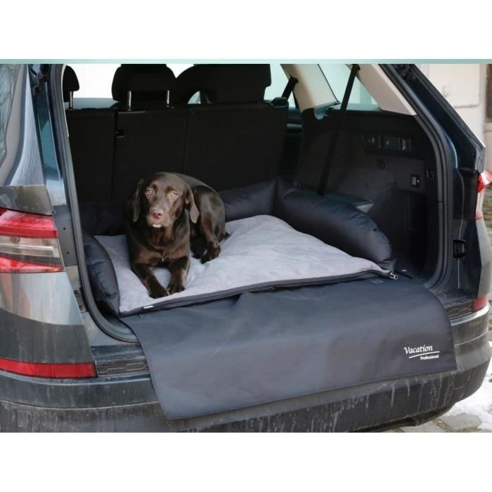 KERBL - Trunk cushion - Grey/black - 80x60cm