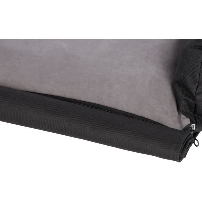 KERBL - Trunk cushion - Grey/black - 95x75cm