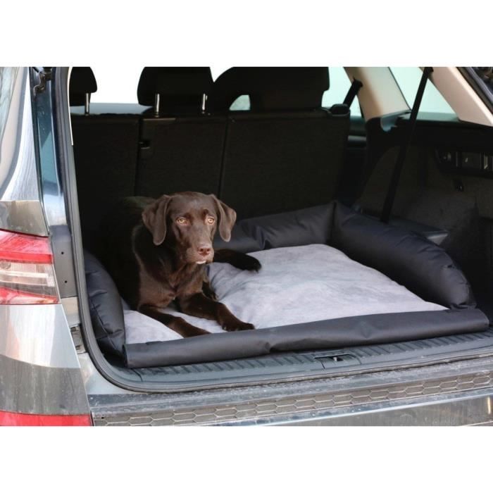 KERBL - Trunk cushion - Grey/black - 95x75cm