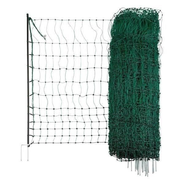 Kerbl net for the 25 m chickens - 106 cm - Double tip - green - non -electric