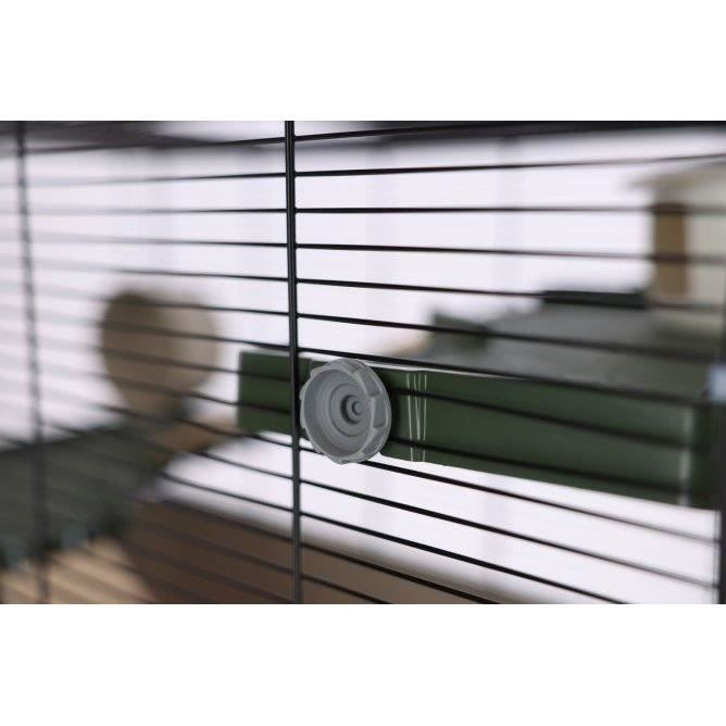 Cage for small animals - KERBL - FLAT NATURE - 80 x 45 x 53 cm - 3 levels