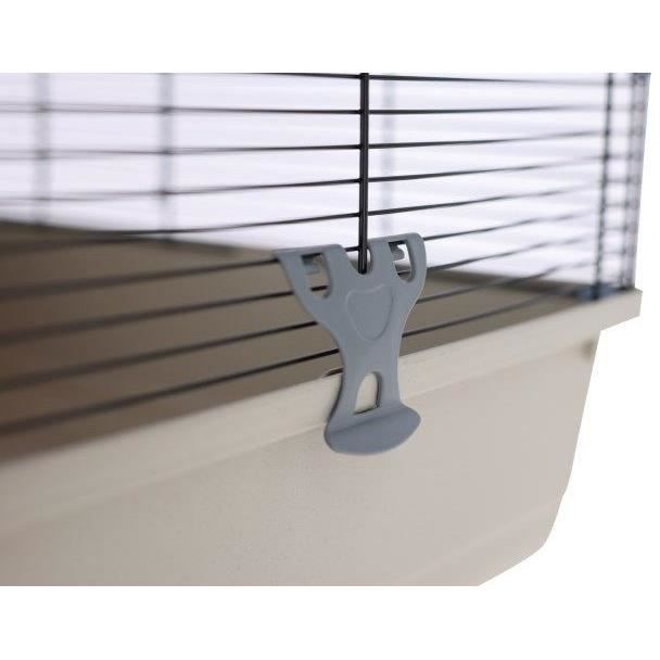 Cage for small animals - KERBL - FLAT NATURE - 80 x 45 x 53 cm - 3 levels