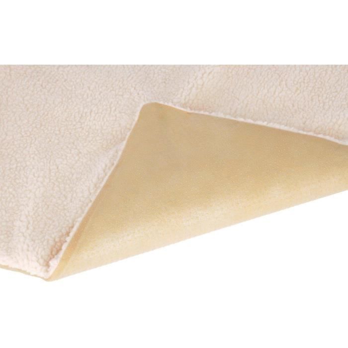 KERBL Theo Self-Heating Cushion - 75 x 50 x 3 cm - Beige - For Dog