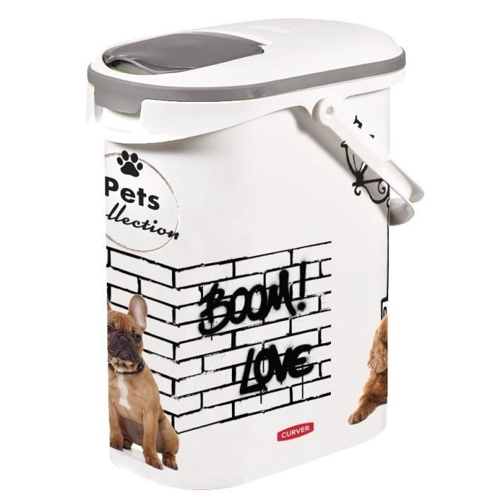 CURVER kibble container - 10L/4 kg - PETS COLLECTION - For dogs
